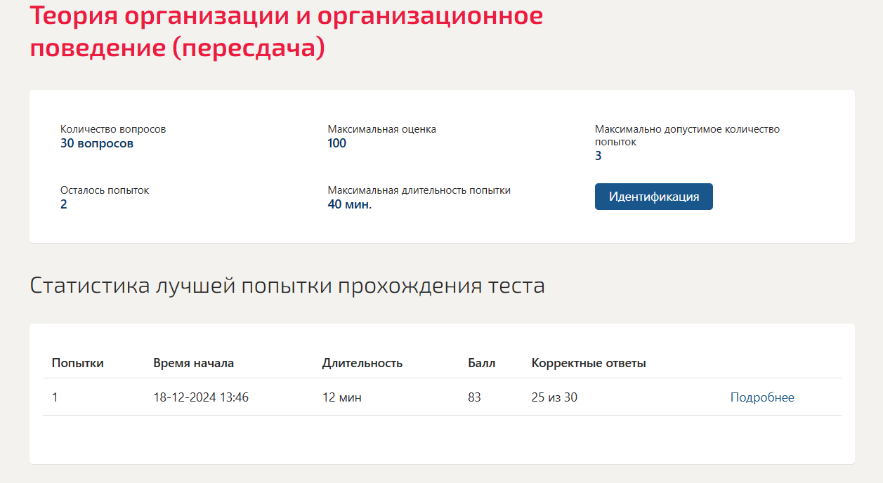 Теория организации и организационное поведение