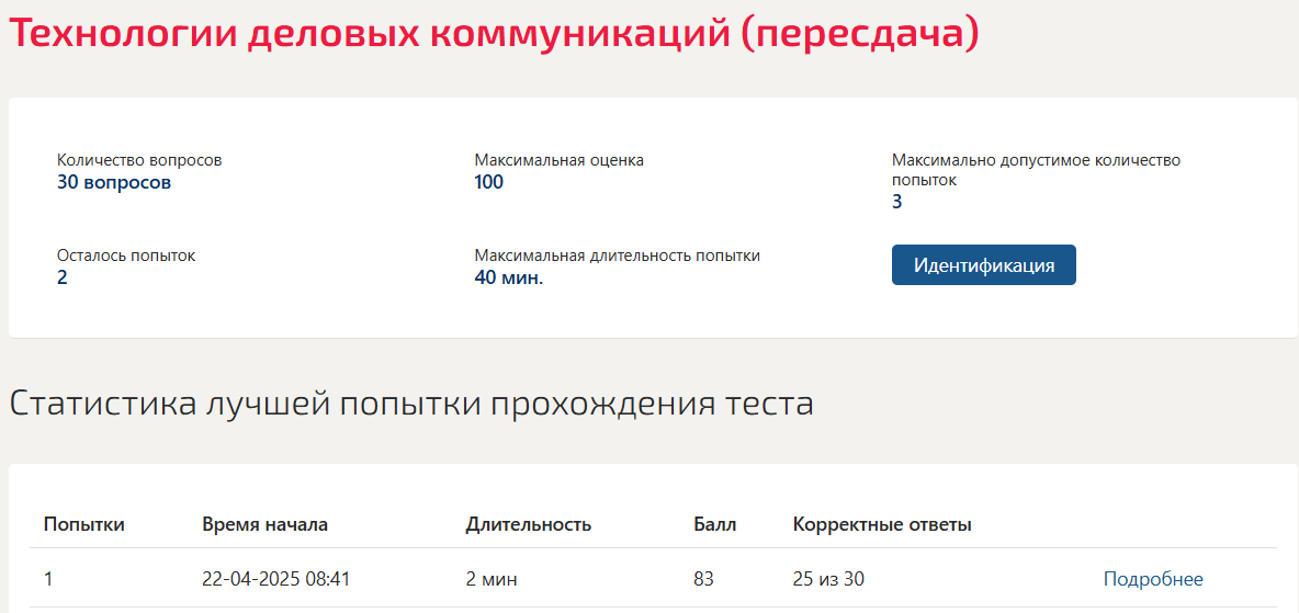 Технологии деловых коммуникаций