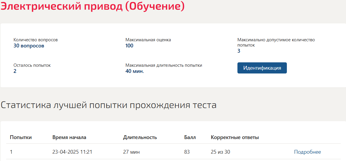 Электрический привод