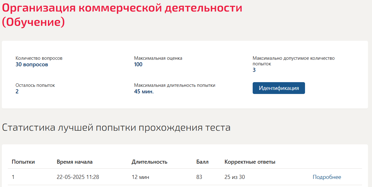 Основы коммерческой деятельности