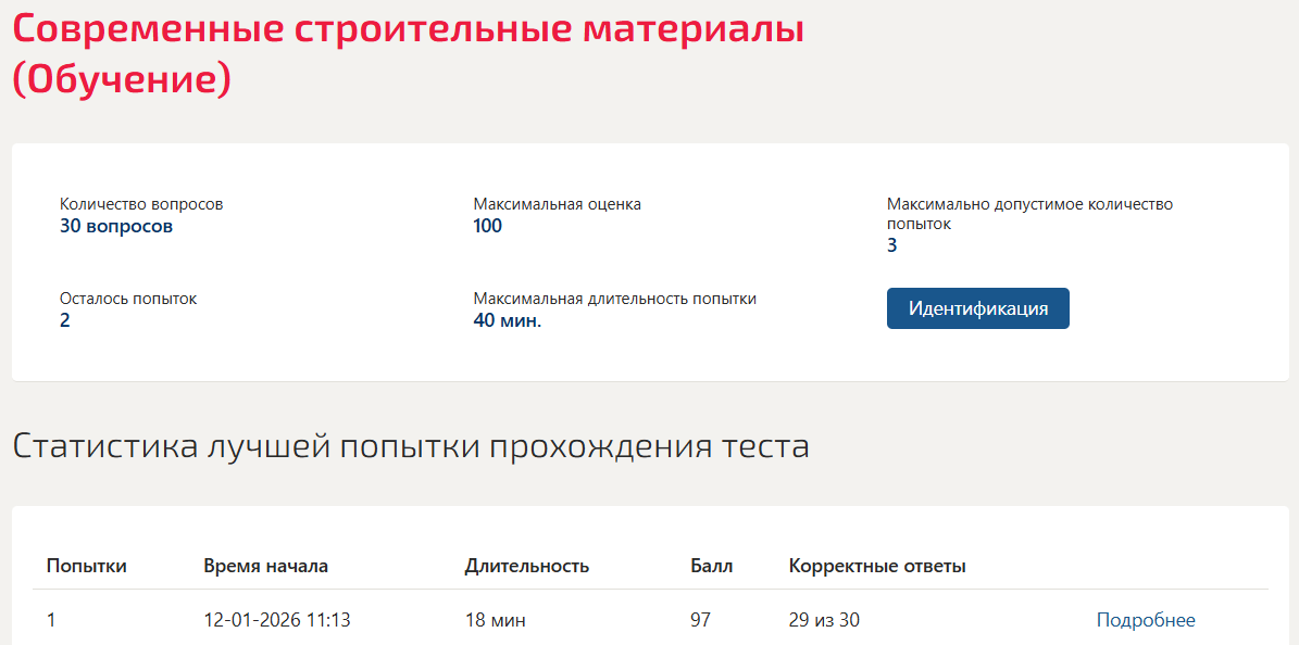 Современные строительные материалы